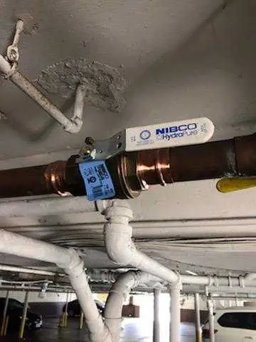Copper pipe repair and valve work for Backflow Testing in Orlando